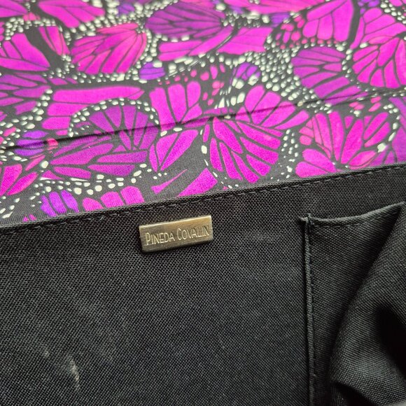 Pineda Covalin Monarch Butterfly Clutch Bag with Removeable Wrist Chain - Picture 6 of 13